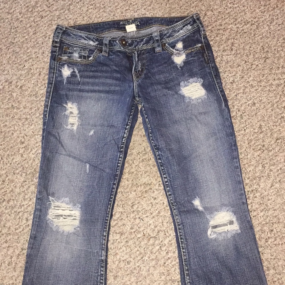 Silver distressed 29